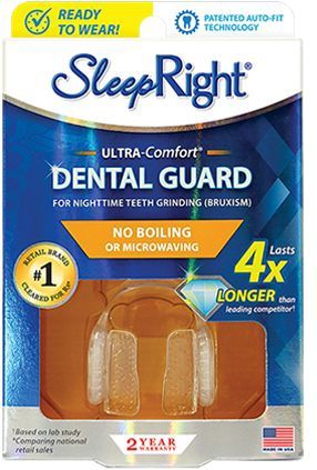 Sleepright - Ultra-Comfort - Knarsbitje - Zelf instelbaar - Gebitsbescherming tegen Tandenknarsen