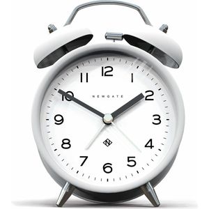 Newgate Charlie wekker klok wit