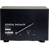 Geneva - DeCon M - DAB + / FM-radio - Zwart/messing - Hi-Fi luidspreker