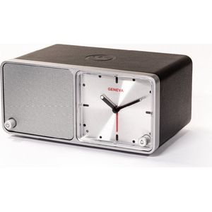Geneva - Time - Wekker - Bluetooth Speaker - Zwart
