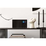 Geneva DeCon S - Internet en DAB+ Radio - Zwart/Wit - Hout
