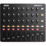 AKAI Professional MIDImix - draagbare, volledig toewijsbare MIDI mengtafel en DAW controller met 8 faders, 1 masterfader, 24 toewijsbare knobs en 16 buttons met 1 op 1 mapping met Ableton Live