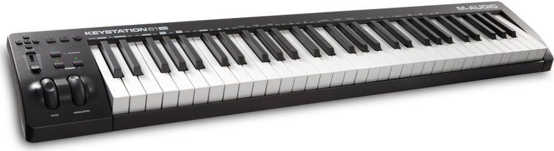 M-Audio - Keystation 61MKIII - USB MIDI Keyboard Controller - Zwart - 61 Toetsen