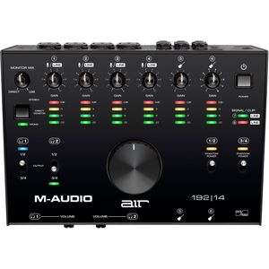 M-Audio AIR 192|14 - 8-in /4-uit Audio Midi Interface met Studio Software, Studio-Grade FX & Virtuele Instrumenten