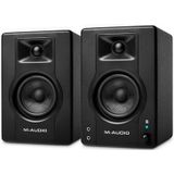 M-Audio BX3 PAIR BT- 3,5” 120W Bluetooth Studiomonitoren PC Luidsprekers voor muziekproductie, gaming, podcasting en meer,Zwart