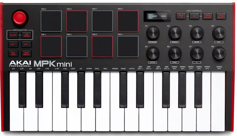 Akai Professional MPK Mini MK3 - Midi keyboard controller