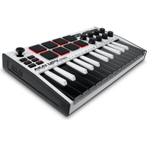 AKAI MPK Mini MK3 MIDI keyboard controller USB- Zwart/Wit