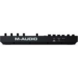 M-Audio Oxygen Pro Mini - 32 toetsen USB MIDI Keyboardcontroller met beatpads, MIDI-toewijsbare knobs, buttons & faders en softwaresuite inbegrepen