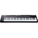 M-AUDIO Oxygen Pro 61- USB MIDI keyboardcontroller met 61 toetsen met beatpads, toewijsbare MIDI knobs,buttonsenfaders en softwaresuite inbegrepen, Native Instruments Sound Package (NKS Integration)