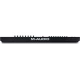 M-AUDIO Oxygen Pro 61- USB MIDI keyboardcontroller met 61 toetsen met beatpads, toewijsbare MIDI knobs,buttonsenfaders en softwaresuite inbegrepen, Native Instruments Sound Package (NKS Integration)