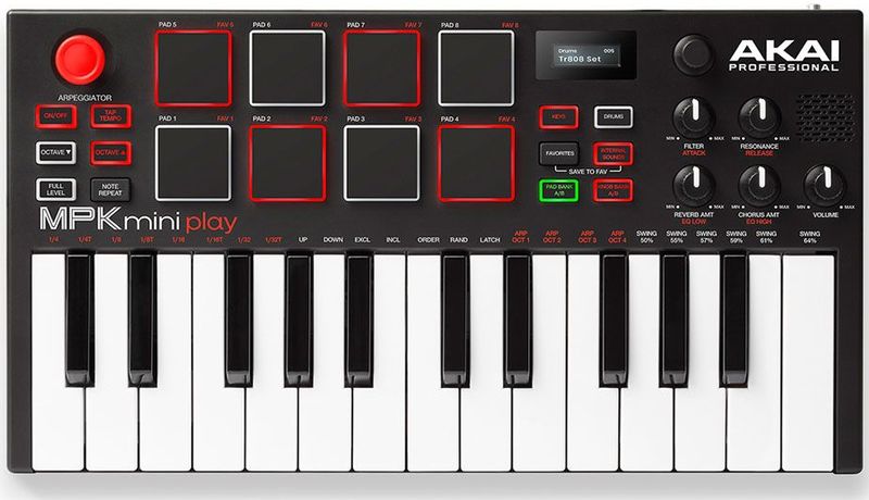 Akai Professional MPK Mini Play Mk3 MIDI