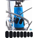 Lizard Skins Framebeschermer Patch Kit Zwart 8-delig