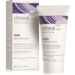AHAVA Clineral SEBO Gezichtscrème - Intensieve Hydratatie & Kalmering | Speciaal voor Gevoelige Huid | Gezichtsverzorging voor Mannen & Vrouwen | Helpend voor een Droge Huid & Gezicht - 50ml