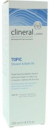 Ahava - Clineral Topic - Douche- en Badolie - 250ml - Vegan Friendly