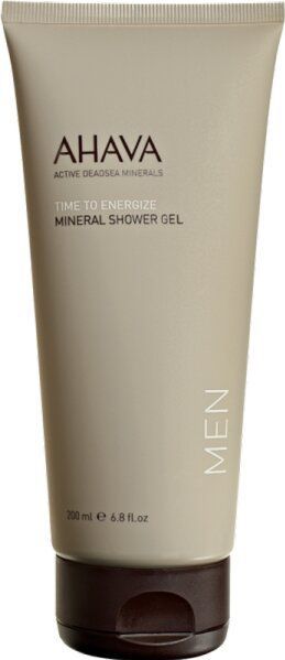 AHAVA MAN - Mineraal Douchegel - 200ml - Verkwikkende Reiniging voor Mannen