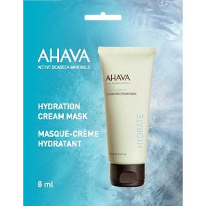AHAVA Hydraterende crememasker - Kalmeert de huid - Tegen uitdroging - VEGAN - Alcohol- en parabenenvrij - Eenmalig gebruik - 8ml