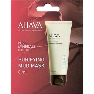 AHAVA Moddermasker - VEGAN - Alcohol- en parabenenvrij - Eenmalig gebruik - 8ml