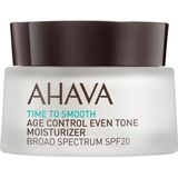 AHAVA - Hydraterende Crème - 50ml - Gezichtscrème met SPF-20 - Verheldert en Egaliseert Huid