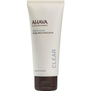 Ahava Time to Clear Gezichtsscrub, Beige, Bruin, Transparant, 100 ml