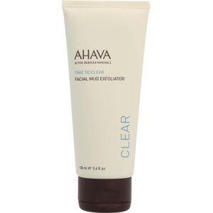 AHAVA Modder exfoliator – Exfolieert – Voor een helderende en frissere huid – VEGAN – Alcohol- en parabenenvrij – Parfumvrij – 100mL