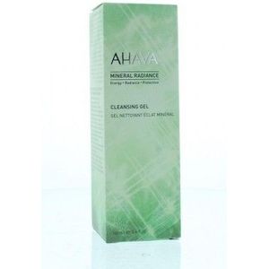 AHAVA Mineraal reinigingsgel - Verwijderd onzuiverheden en vuile stoffen - Hydrateert de huid - Bevordert de uitstraling van de huid - VEGAN - Alcohol- en parabenenvrij - 100ml