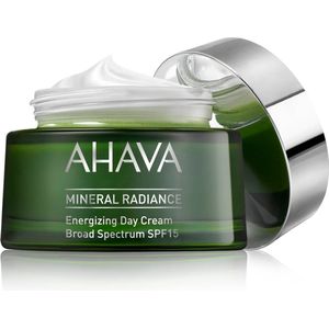 AHAVA Dagcreme - Beschermt Tegen Zon & Vervuiling | Versterkt & Hydrateert de Huid | SPF-15 | Moisturizer voor een droge huid & gezicht | Gezichtscreme voor mannen & vrouwen - 50ml