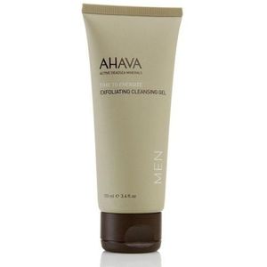 AHAVA MAN Exfoli�ërende Reinigingsgel - Diepe Reiniging & Verfrissing | Verwijdert Verstopte Poriën | Zachte en Energiegevende Formule | Gezichtsreiniger voor mannen - 100ml