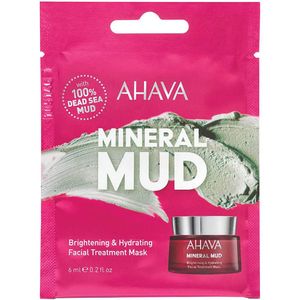 AHAVA Brightening&Hydration Masker - Eenmalig gebruik - VEGAN - Alcohol- en parabenenvrij - 6ml