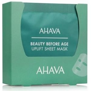 AHAVA Uplifting & Firming Sheet Mask - Hydrateert en voedt de huid - Geeft een zacht gevoel - Eenmalig gebruik - Alcohol- en parabenenvrij - Set van 6