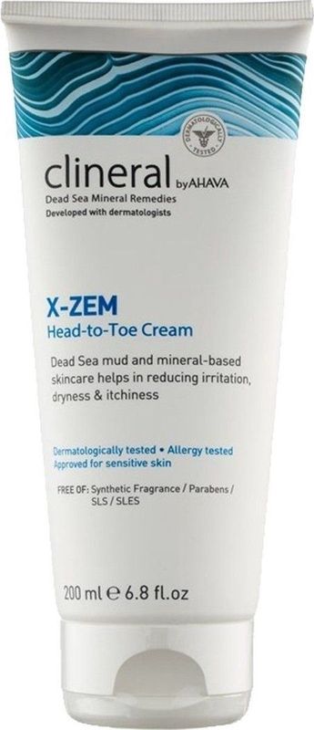 Ahava - Clineral X-Zem - Gezichts- en Lichaamscrème - 200ml