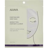 AHAVA - Modder Bladmasker - Zuiverend en Verfrissend - Rijk aan Dode Zee Mineralen - Eenmalig Gebruik