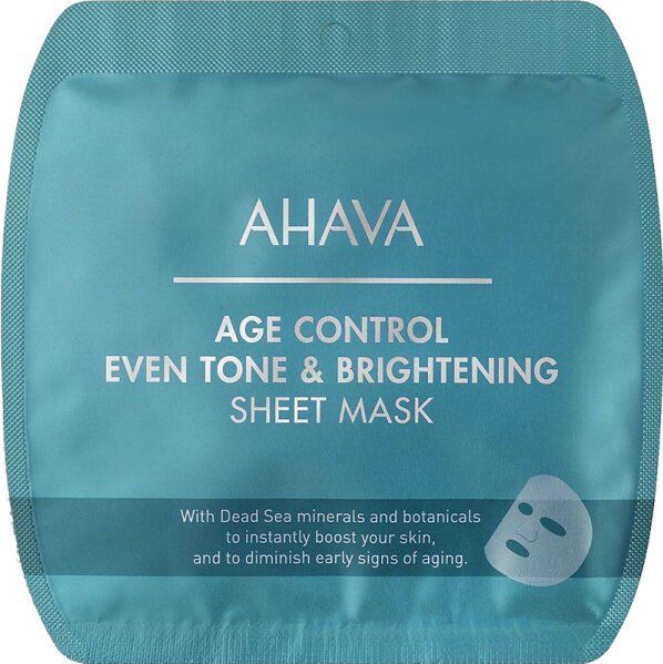Ahava - T.T.S. Age Control Even Tone & Bright - Sheet Mask - 17 g