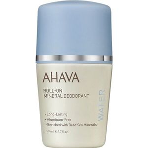 AHAVA Magnesium deodorant - Vermindert zweet en geurtjes - Houdt de oksels droog - Geschikt voor de gevoelige huid - VEGAN - Alcohol- en parabenenvrij - 50ml