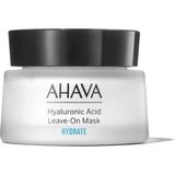 AHAVA Hyaluronic Acid Leave-On Mask - Rich, Hydrating Mask, Upsurge Skin's Moisture, Provides Instant Softness, Smoothness and Suppleness - 100ml