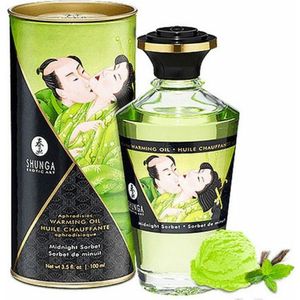 Aphrodisiac Verwarmende Massage Olie - Midnight Sorbet