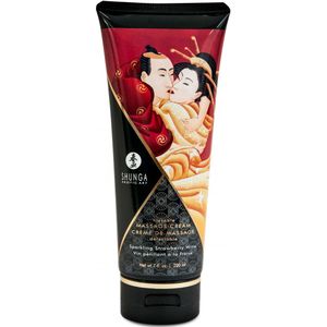 Kissable Massage Cream - Sparkling Strawberry Wine - 7 floz / 200 ml