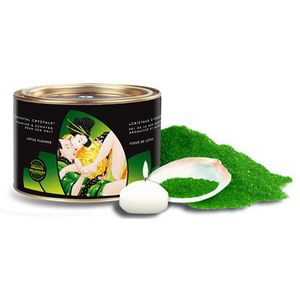 Shunga - Oriëntal Crystals - Dode Zeezout - Badzout - Lotusbloem