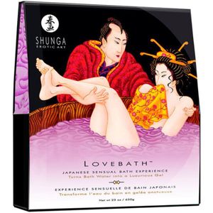 Shunga Lovebath Sensual Lotus (verandert je badwater in gel)