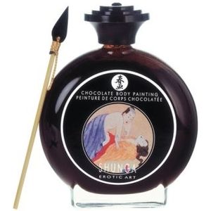 Lichaamsverf Shunga 6500_13482 Chocolade (100 ml) (100 ml)