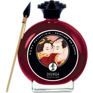 Shunga - Aardbeien & Champagne Bodypainting