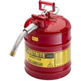 Veiligheidskan - Rood - Plaatstaal - Inhoud 19 l