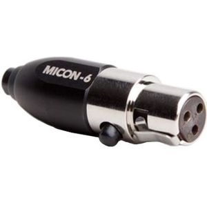 RØDE MiCon 6, adapter voor minimicrofoons (Headset adapter), Audio-adapters, Zwart