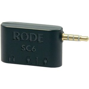 RØDE SC6 - In/Out Breakout Box - Microfoon Accessoires - Zwart - Geschikt voor Smartphones