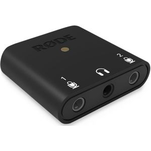 RØDE AI-Micro Ultracompacte tweekanaals audio-interface voor computers, smartphones en tablets