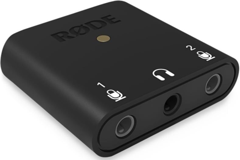RØDE AI-Micro Ultracompacte tweekanaals audio-interface voor computers, smartphones en tablets