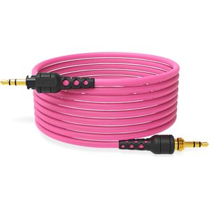 RØDE - NTH-Kabel24 Hoofdtelefoonkabel - Roze - 2.4m - 3,5 mm Aansluiting