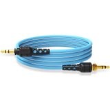 RØDE NTH-Hoofdtelefoonkabel NTH-100, 1,2 m / 4 ft lang, hoogwaardige audiokabel mannelijk naar mannelijk 3,5 mm met ¼-inch adapter inbegrepen (blauw)
