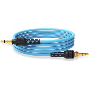 RØDE NTH-Hoofdtelefoonkabel NTH-100, 1,2 m / 4 ft lang, hoogwaardige audiokabel mannelijk naar mannelijk 3,5 mm met ¼-inch adapter inbegrepen (blauw)