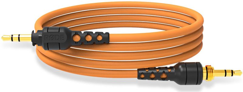 RØDE NTH-Kabel12 - Hoofdtelefoonkabel - Oranje - 1,2m - 3,5 mm Aansluiting