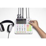 RØDE RodeCaster Duo - Mengtafel - Wit - Compacte Mixer met HD-Touchscreen